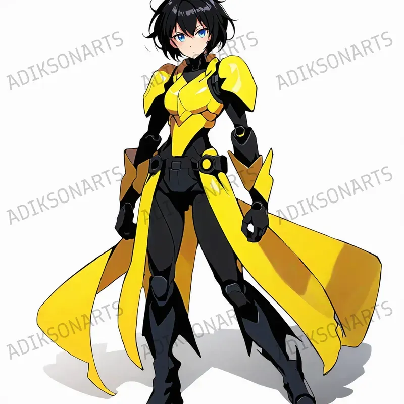 Dynamic Anime Characters