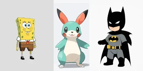 Unforgettable 2D Characters generated by stable-diffusion