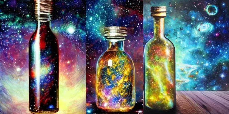 Universe In A Bottle generated by undefined