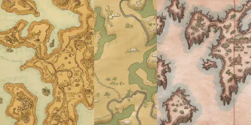 Cartography RPG Maps generated by dalle