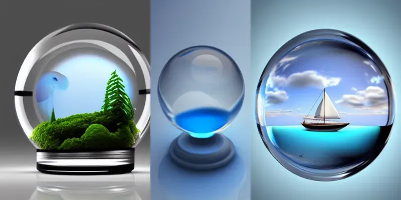 Glass Sphere generated by undefined