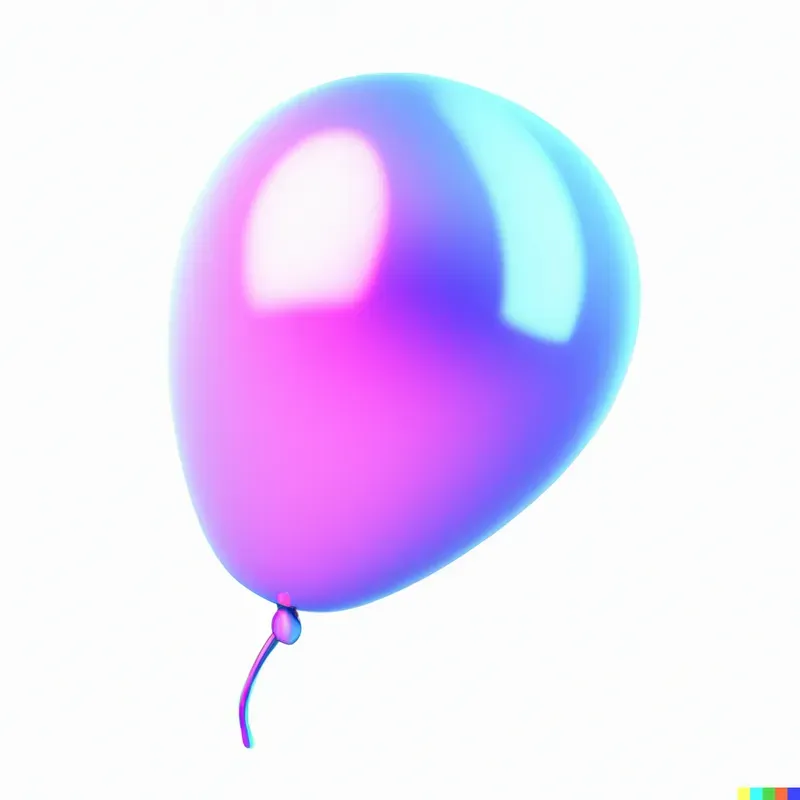 Iridescent 3D Emojis