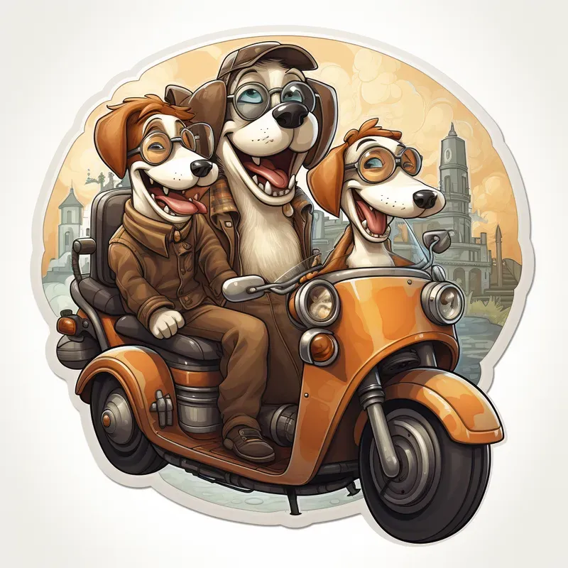 Pro Wallacegromt Sidecar Vector Stickers