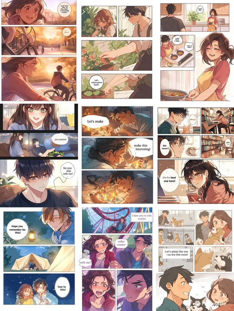 Webtoon Panel Comics