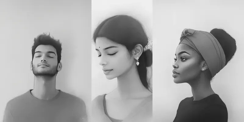Realistic Pencil Sketch Portraits generated by undefined