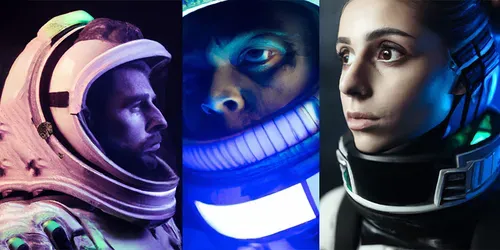 Astronaut Portraits generated by dalle