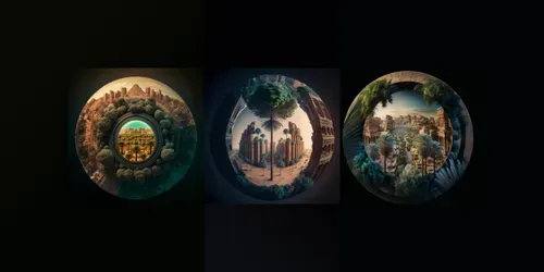 Ancient Architecture Concepts generated by midjourney