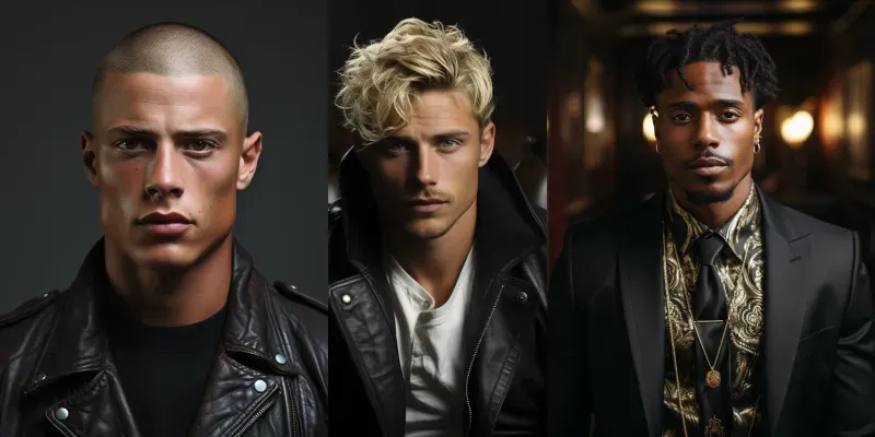 Gorgeous Male Top Models generated by undefined