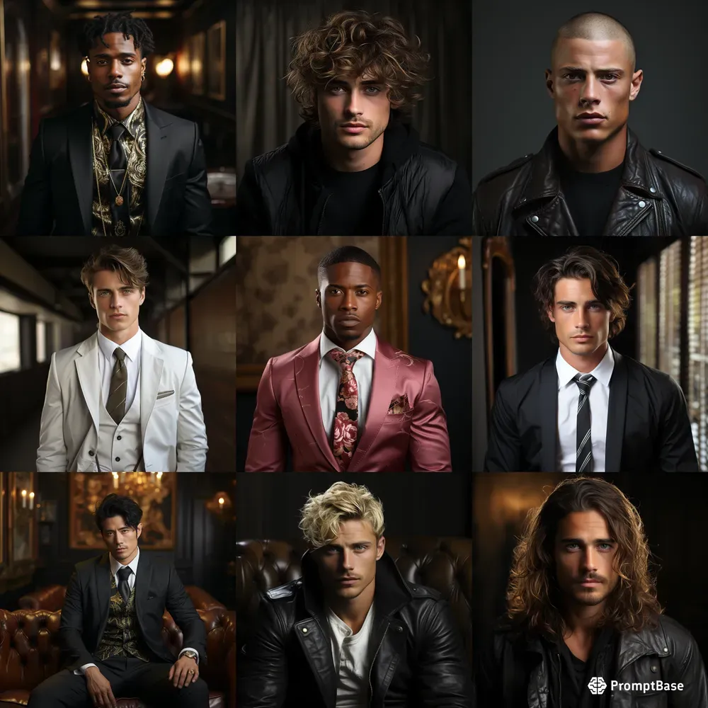 Gorgeous Male Top Models