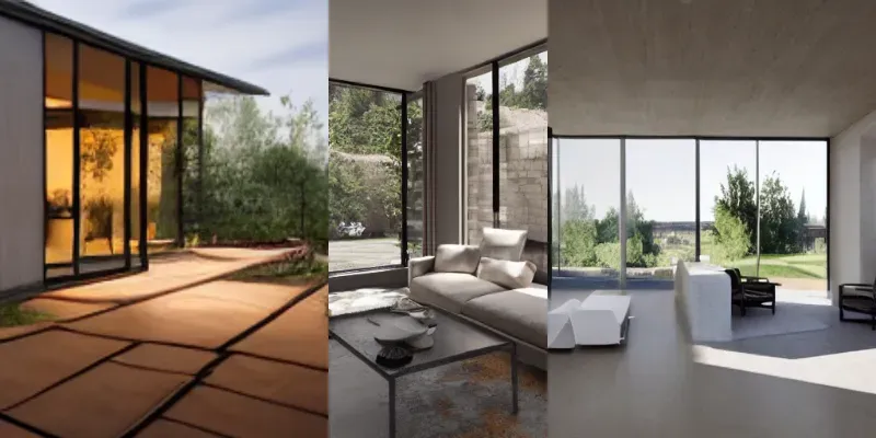 Real Estate And Interior Design Models generated by undefined