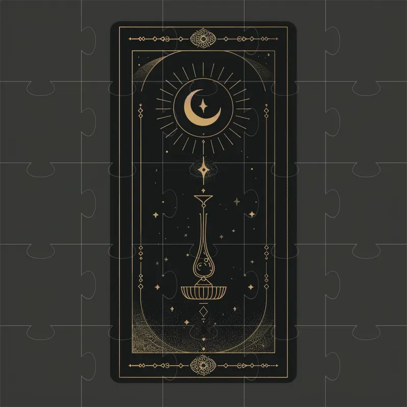 Minimalistic Tarot Card Illustrations
