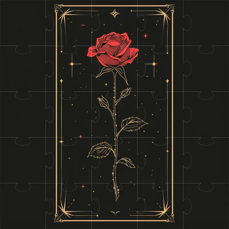Minimalistic Tarot Card Illustrations