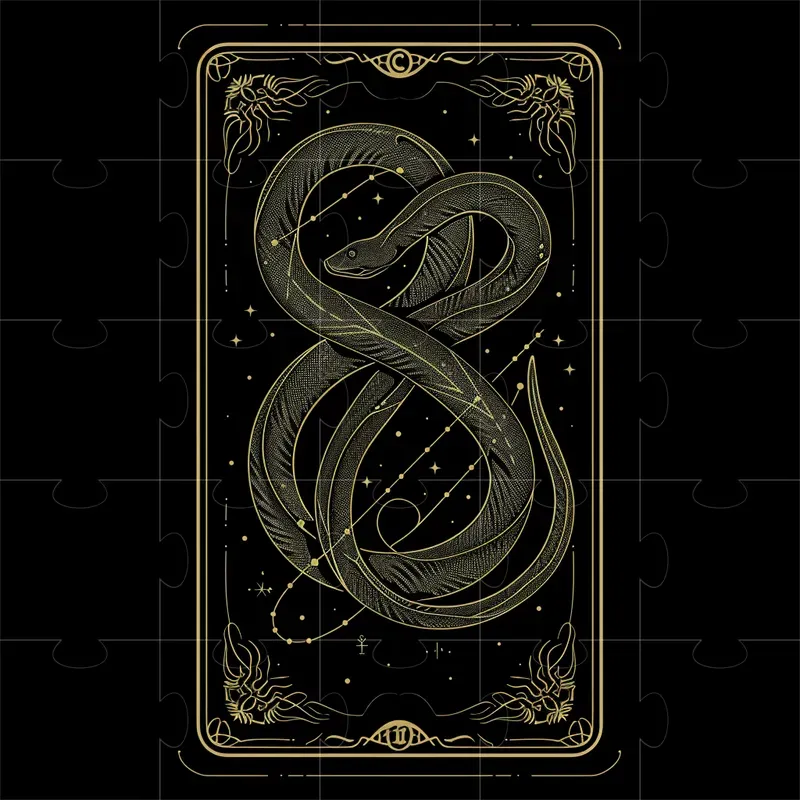 Minimalistic Tarot Card Illustrations