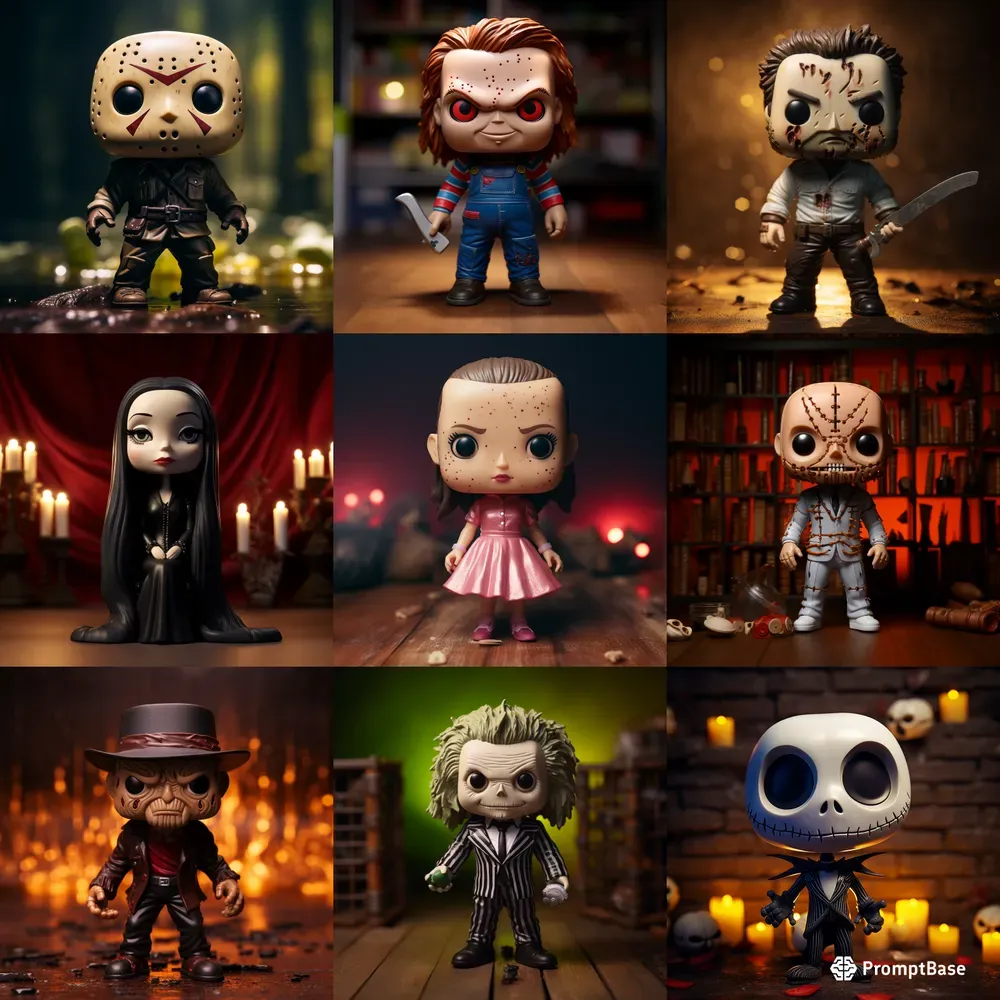 Funko Pop Popular Horror Characters