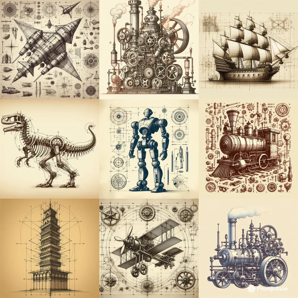 Leonardo Da Vinci Drawings