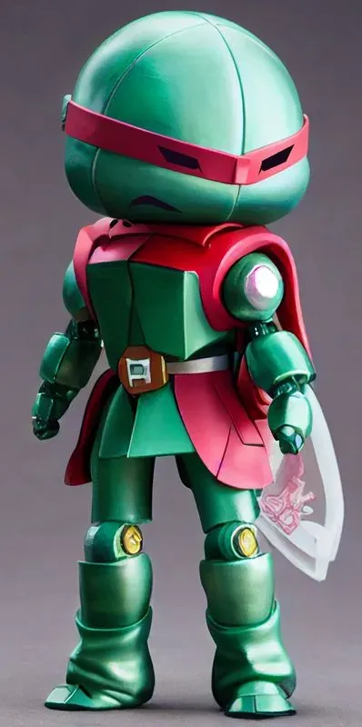Mini Anime Robot Figurine