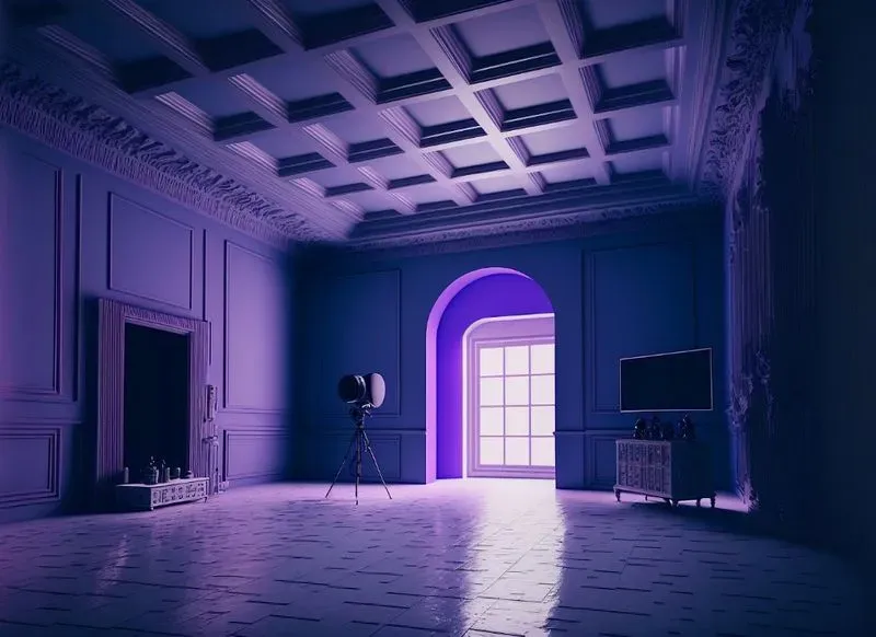 Epic Spooky Lit Interiors