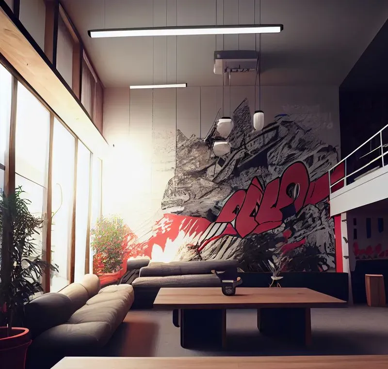 Urban Street Art Interior Designs
