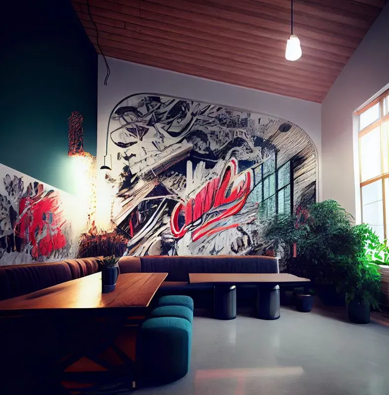Urban Street Art Interior Designs