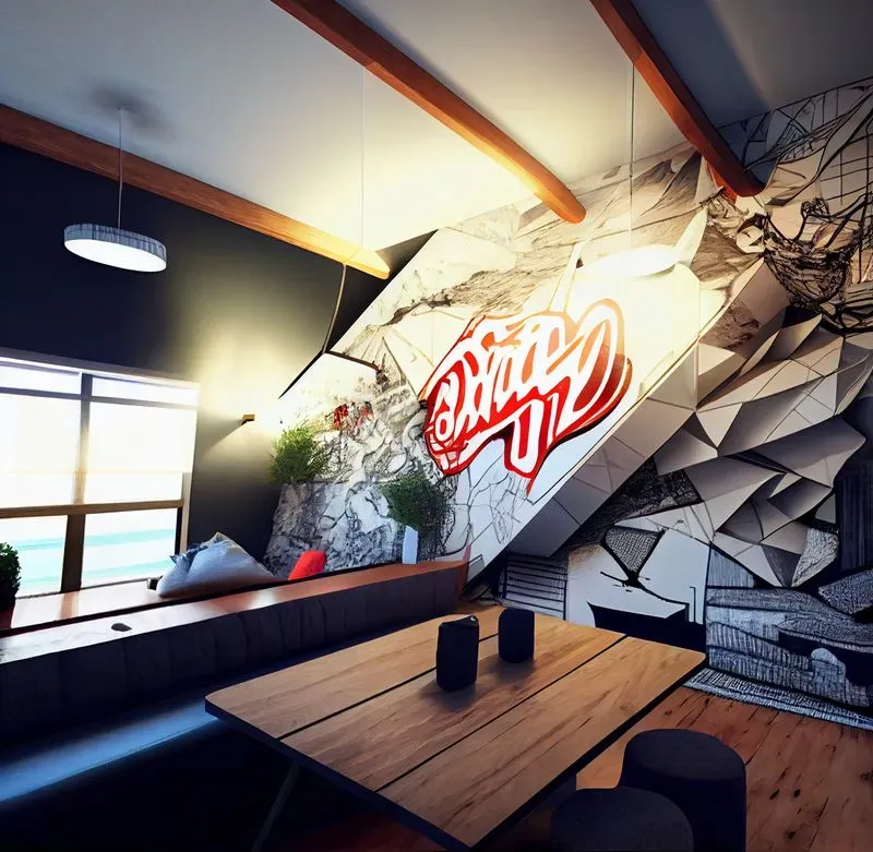 Urban Street Art Interior Designs