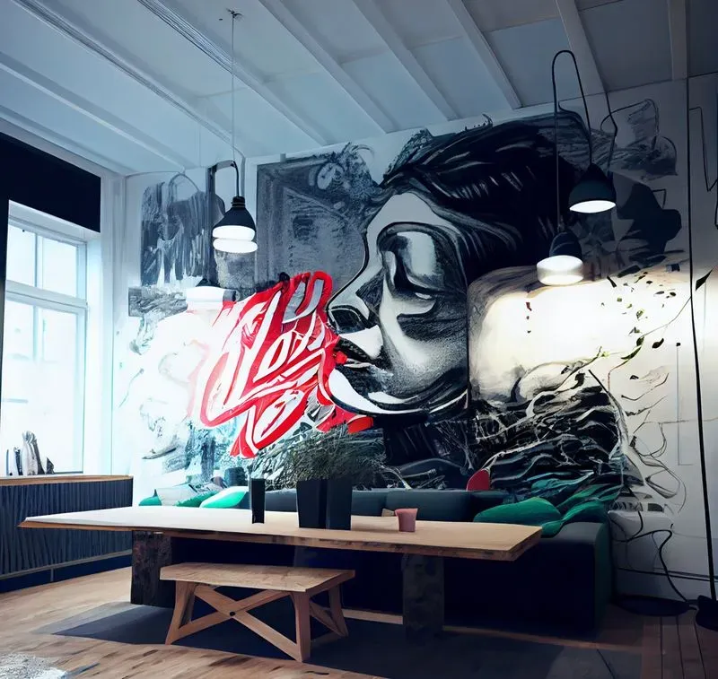 Urban Street Art Interior Designs
