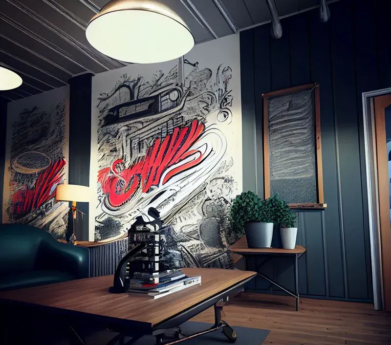 Urban Street Art Interior Designs