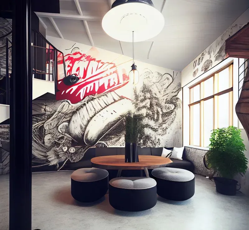 Urban Street Art Interior Designs