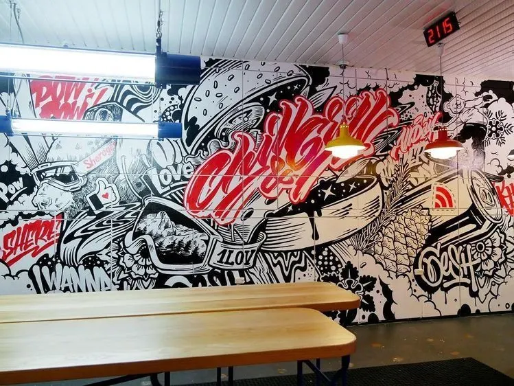 Urban Street Art Interior Designs