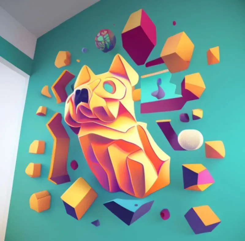 Geometric 3D Vector Shapes