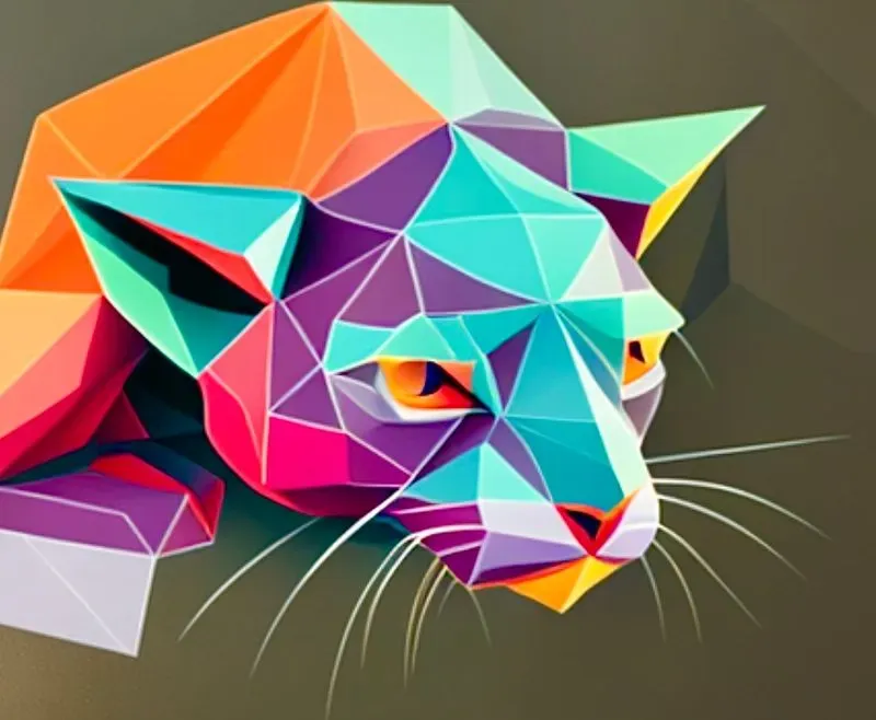 Geometric 3D Vector Shapes