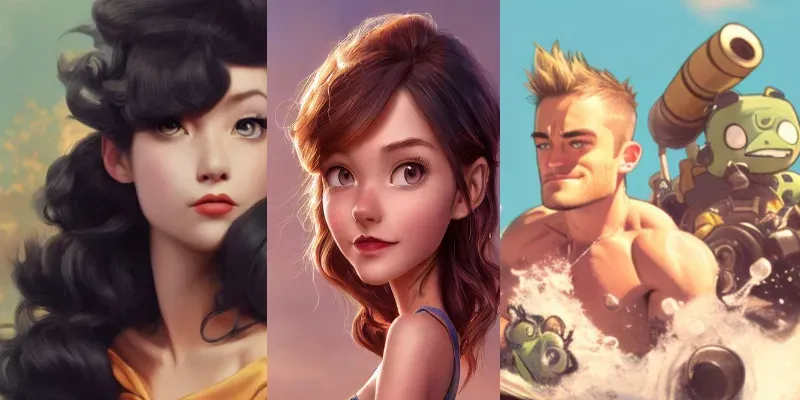 You As Cartoon Characters generated by undefined