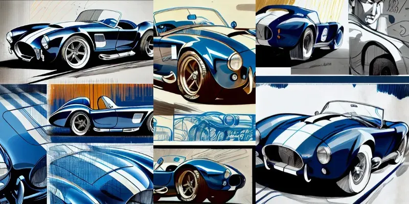 Automotive Design Concept Art generated by undefined