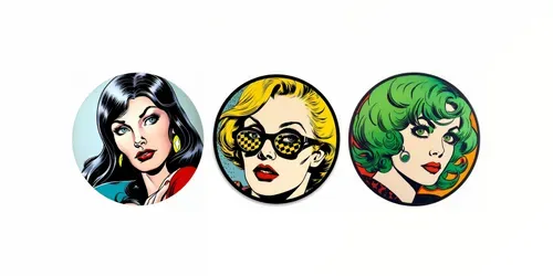 Comic Style Stickers generated by midjourney
