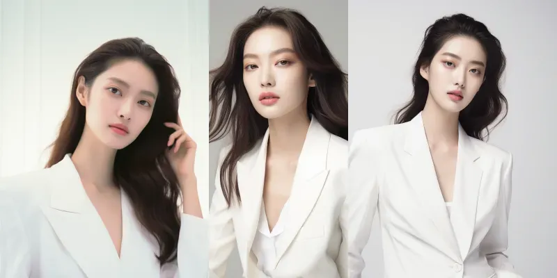 Professional Shot Realistic Model Posts generated by undefined