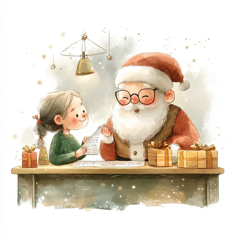 Cozy Watercolor Christmas Illustrations