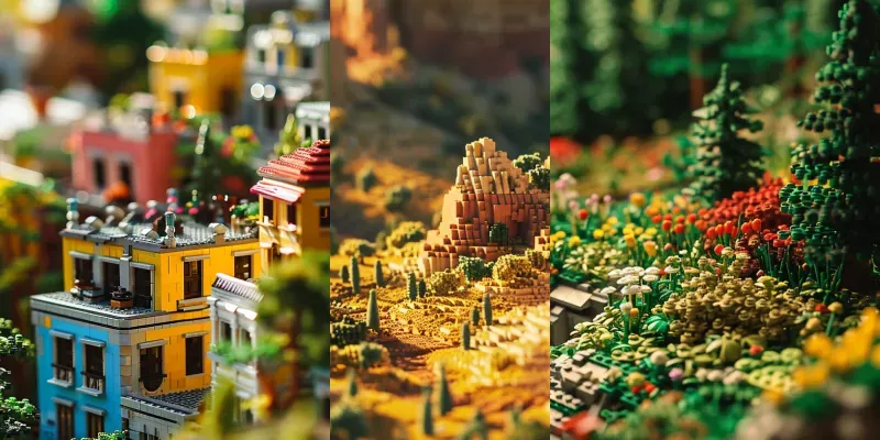 Lego Landscapes generated by undefined