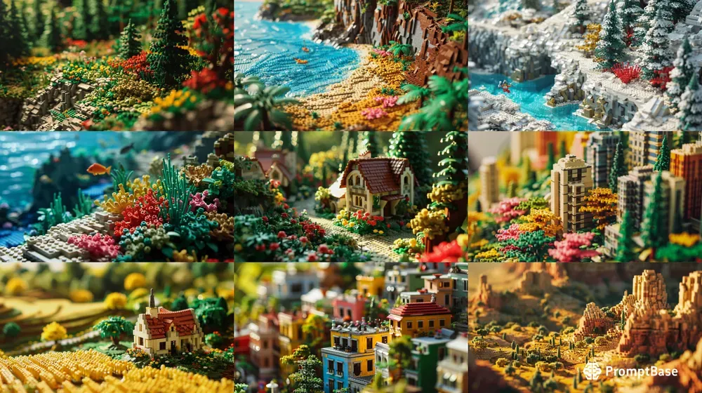 Lego Landscapes