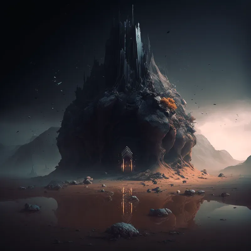 Surreal Landscape Renders