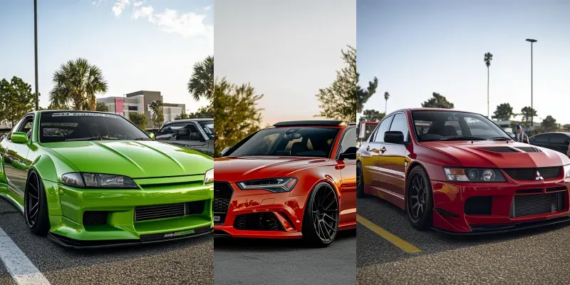 Car Meet Beauties generated by undefined