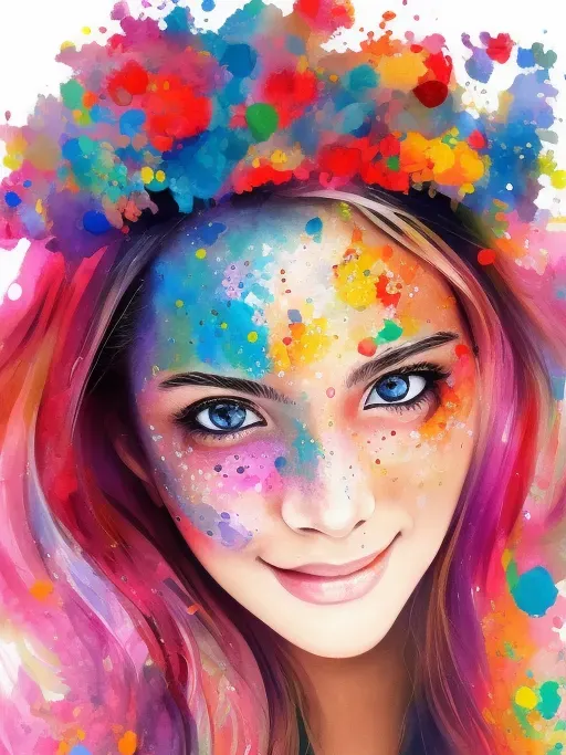 Beautify Watercolor Girls Portraits