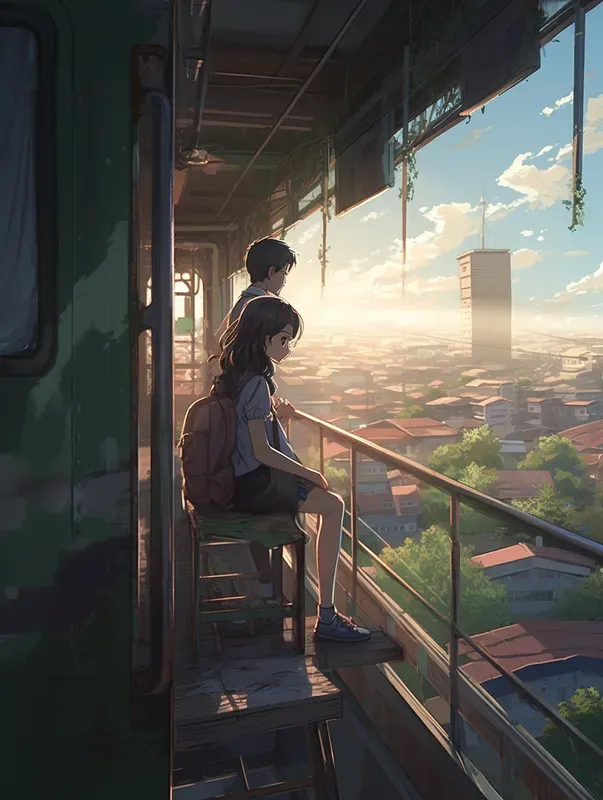 Makoto Shinkai Style Anime