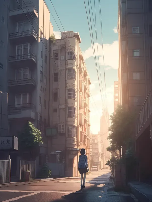 Makoto Shinkai Style Anime