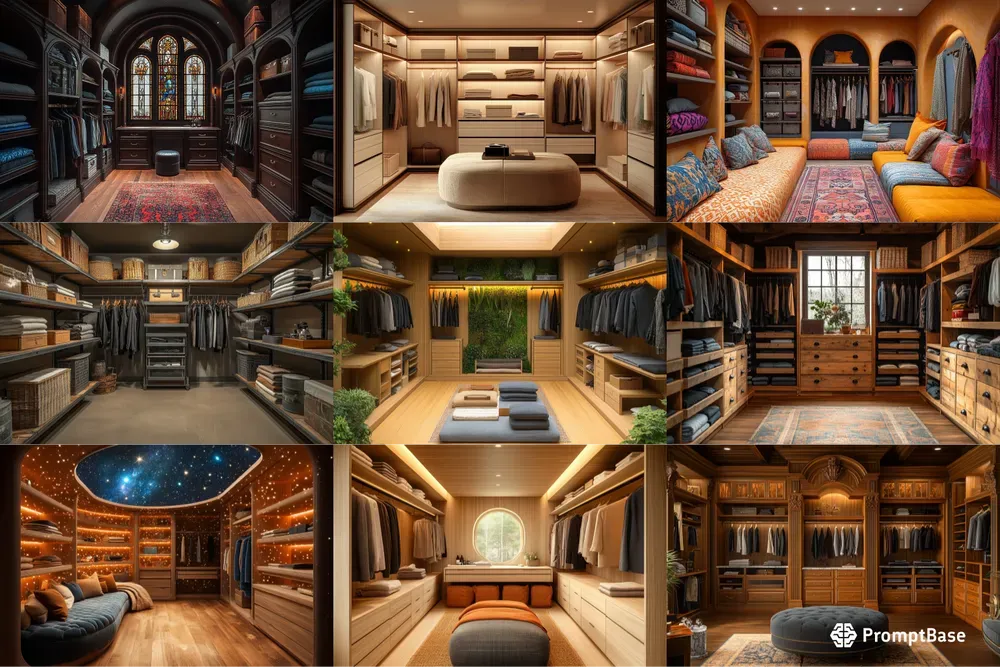 Premium Luxury Walkin Closet Images