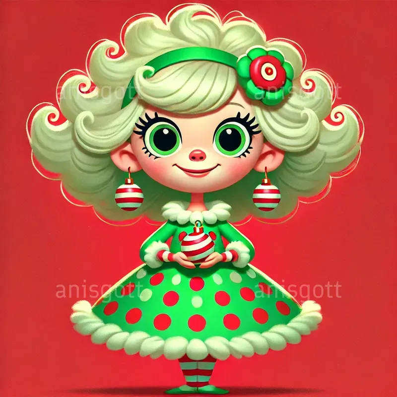 Holiday Whoville Character Cliparts