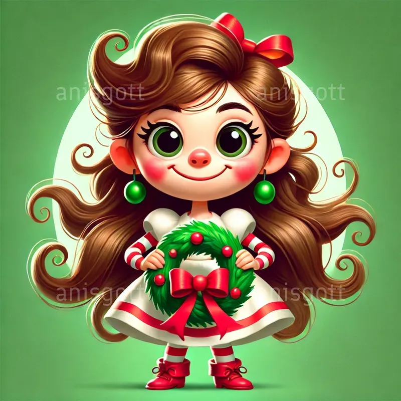 Holiday Whoville Character Cliparts