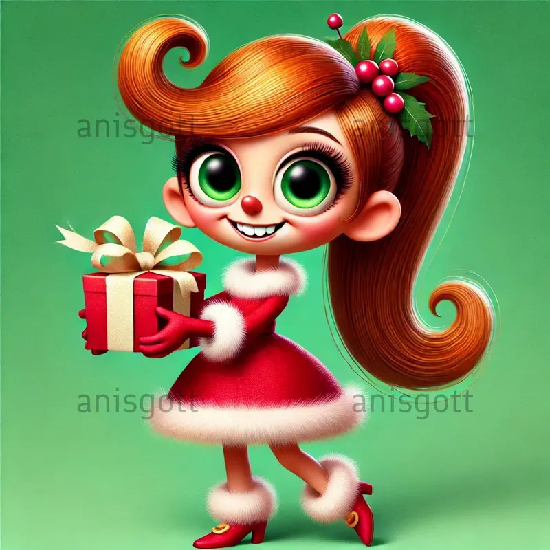 Holiday Whoville Character Cliparts