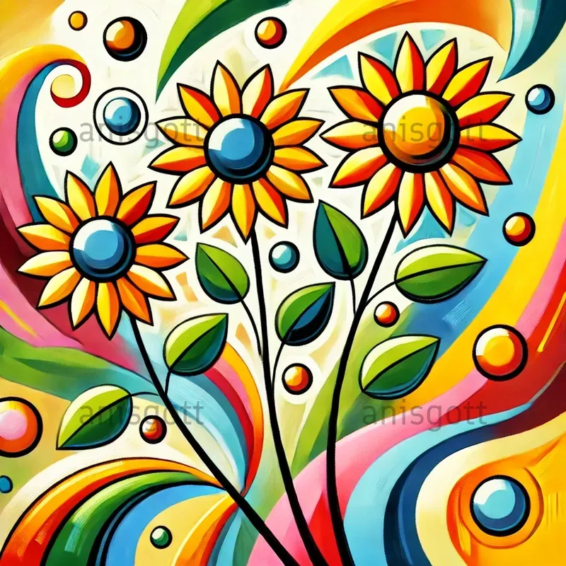 Whims Of Color Vibrant Portraits Art