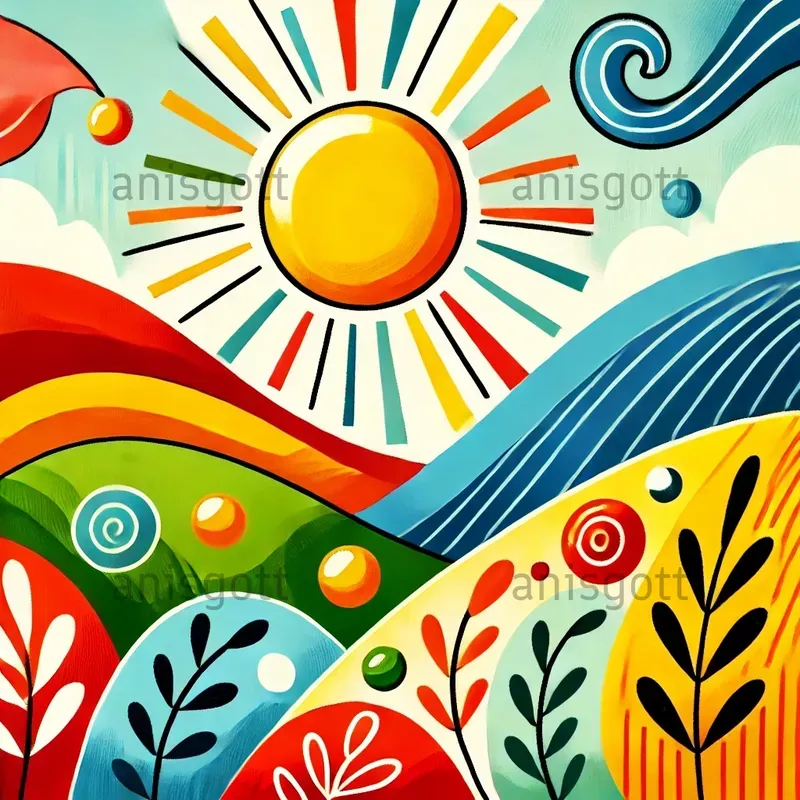 Whims Of Color Vibrant Portraits Art