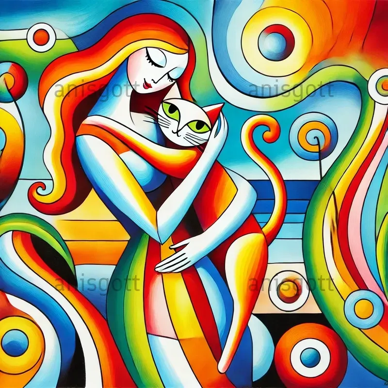 Whims Of Color Vibrant Portraits Art