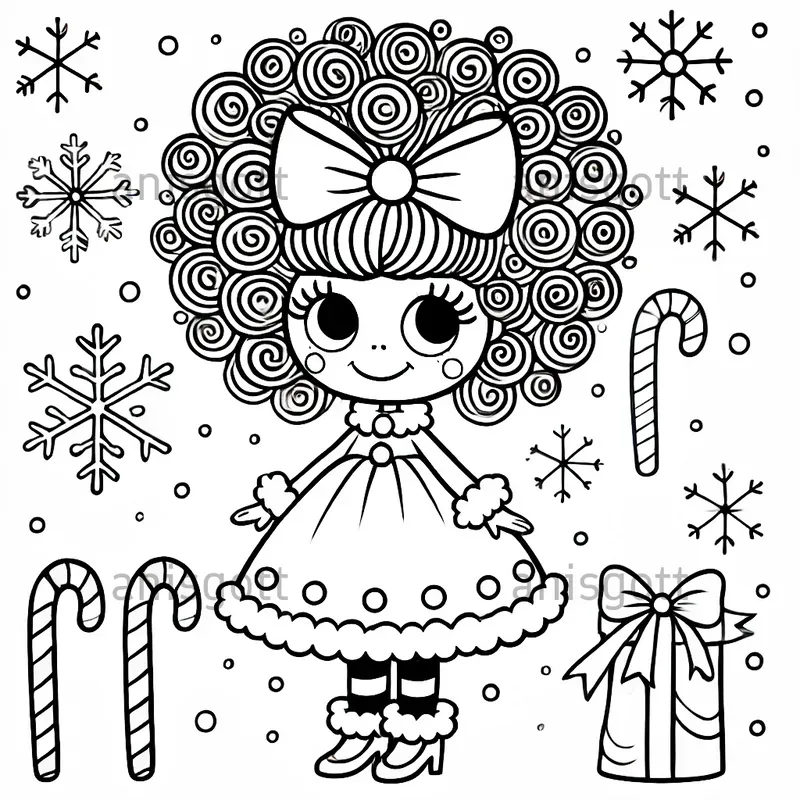 Whoville Magic Holiday Coloring Fun